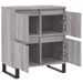 Buffet Sonoma gris 60x35x70 cm Bois d'ingénierie - Photo n°6