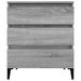 Buffet Sonoma gris 60x35x70 cm Bois d'ingénierie - Photo n°5