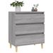 Buffet Sonoma gris 60x35x70 cm Bois d'ingénierie - Photo n°4