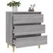 Buffet Sonoma gris 60x35x70 cm Bois d'ingénierie - Photo n°5