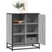 Buffet sonoma gris 62x35x76 cm bois d'ingénierie - Photo n°1