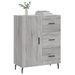 Buffet sonoma gris 69,5x34x90 cm bois d'ingénierie - Photo n°3