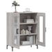 Buffet sonoma gris 69,5x34x90 cm bois d'ingénierie - Photo n°4