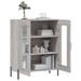 Buffet sonoma gris 69,5x34x90 cm bois d'ingénierie - Photo n°4