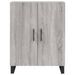 Buffet sonoma gris 69,5x34x90 cm bois d'ingénierie - Photo n°5