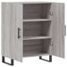 Buffet sonoma gris 69,5x34x90 cm bois d'ingénierie - Photo n°6