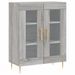 Buffet sonoma gris 69,5x34x90 cm bois d'ingénierie - Photo n°1
