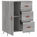 Buffet sonoma gris 69,5x34x90 cm bois d'ingénierie - Photo n°6