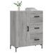 Buffet sonoma gris 69,5x34x90 cm bois d'ingénierie - Photo n°3