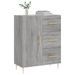 Buffet sonoma gris 69,5x34x90 cm bois d'ingénierie - Photo n°3