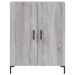 Buffet sonoma gris 69,5x34x90 cm bois d'ingénierie - Photo n°5