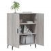 Buffet sonoma gris 69,5x34x90 cm bois d'ingénierie - Photo n°4