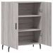 Buffet sonoma gris 69,5x34x90 cm bois d'ingénierie - Photo n°6