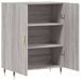 Buffet sonoma gris 69,5x34x90 cm bois d'ingénierie - Photo n°6