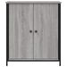 Buffet sonoma gris 70x30x80 cm bois d'ingénierie - Photo n°6