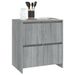 Buffet Sonoma gris 70x41x75 cm Bois d'ingénierie - Photo n°7