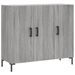 Buffet sonoma gris 90x34x80 cm bois d'ingénierie - Photo n°1