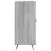 Buffet sonoma gris 90x34x80 cm bois d'ingénierie - Photo n°7