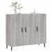 Buffet sonoma gris 90x34x80 cm bois d'ingénierie - Photo n°3