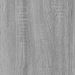 Buffet Sonoma gris 91x29,5x65 cm Bois d'ingénierie - Photo n°8