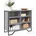 Buffet sonoma gris 91x35,5x74,5 cm bois d'ingénierie - Photo n°1