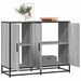 Buffet sonoma gris 94x35x76 cm bois d'ingénierie - Photo n°1