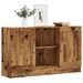 Buffet vieux bois 120x30,5x70 cm bois d'ingénierie - Photo n°1