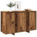 Buffet vieux bois 120x41x75 cm bois d'ingénierie - Photo n°1