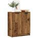 Buffet vieux bois 60x30x70 cm bois d'ingénierie - Photo n°1
