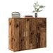 Buffet vieux bois 91x29,5x75 cm bois d'ingénierie - Photo n°1