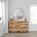 Buffets 2 pcs 60x33x75 cm Bois de manguier brut - Photo n°1