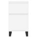 Buffets 2 pcs blanc 40x35x70 cm bois d’ingénierie - Photo n°6