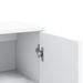 Buffets 2 pcs blanc 60x31x84 cm bois d'ingénierie - Photo n°8