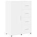 Buffets 2 pcs blanc 60x31x84 cm bois d'ingénierie - Photo n°6