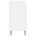 Buffets 2 pcs blanc 60x35x70 cm bois d'ingénierie - Photo n°9