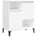 Buffets 2 pcs blanc 60x35x70 cm bois d'ingénierie - Photo n°5