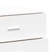 Buffets 2 pcs blanc 60x39x80 cm bois d’ingénierie - Photo n°8