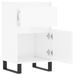 Buffets 2 pcs blanc brillant 40x35x70 cm bois d'ingénierie - Photo n°7