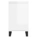 Buffets 2 pcs blanc brillant 40x35x70 cm bois d'ingénierie - Photo n°6