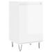 Buffets 2 pcs blanc brillant 40x35x70 cm bois d'ingénierie - Photo n°5