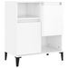 Buffets 2 pcs blanc brillant 60x35x70 cm bois d'ingénierie - Photo n°5