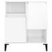 Buffets 2 pcs blanc brillant 60x35x70 cm bois d'ingénierie - Photo n°6