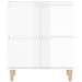 Buffets 2 pcs blanc brillant 60x35x70 cm bois d'ingénierie - Photo n°8