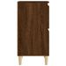 Buffets 2 pcs chêne marron 60x35x70 cm bois d'ingénierie - Photo n°9