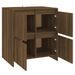 Buffets 2 pcs Chêne marron 70x41x75 cm - Photo n°2