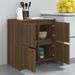 Buffets 2 pcs Chêne marron 70x41x75 cm - Photo n°11