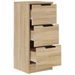 Buffets 2 pcs Chêne Sonoma 30x30x70 cm Bois d'ingénierie - Photo n°5