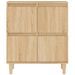 Buffets 2 pcs chêne sonoma 60x35x70 cm bois d'ingénierie - Photo n°8