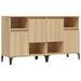 Buffets 2 pcs chêne sonoma 60x35x70 cm bois d'ingénierie - Photo n°1