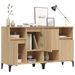 Buffets 2 pcs chêne sonoma 60x35x70 cm bois d'ingénierie - Photo n°4